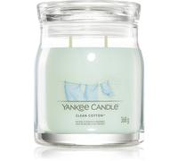 Yankee Candle Clean Cotton vela perfumada Signature 368 g