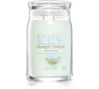 Yankee Candle Clean Cotton vela perfumada Signature 567 g