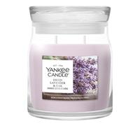 Yankee candle dried lavender & oak vela alrededor fresco, madera lavan