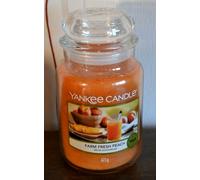 Yankee Candle FARM FRESH PEACH, Herbst, Woodland Road Trip Collection, 623 g