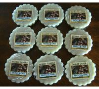 Yankee Candle MELTS, EBONY & OAK, lote de 9 piezas, raro