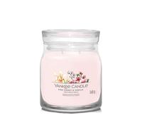 Yankee Candle Pink Cherry & Vanilla signature vela mediana 368 g