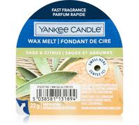 Yankee Candle Sage & Citrus cera para lámparas aromáticas 22 g