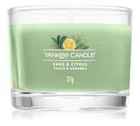 Yankee Candle Sage & Citrus vela votiva Signature 37 g