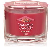Yankee Candle Santa On Skis vela votiva glass 37 g