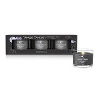 Yankee Candle Set de regalo de velas perfumadas | Velas votivas Midsummer's Night Filled | Mezcla de cera de soja | 3 unidades