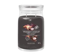Yankee candle signature vela cilindro madera de cedro, coco negro 1 pi