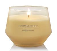 Yankee Candle Studio Vela perfumada | Vela mediana Christmas Cookie | Larga duración: 35-50 horas | Elegante diseño de recipiente de cristal con cera color crema | Regalos perfectos para mujeres