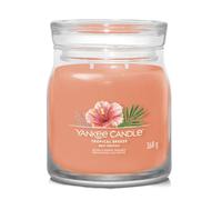 Yankee candle tropical breeze vela cilindro guayaba, menta naranja 1 p