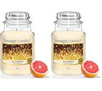 Yankee Candle Vela aromática en tarro grande | Autumn Wreath | Duración de combustión de hasta 150 horas | Regalos perfectos para mujeres (Paquete de 2)