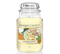 Yankee Candle Vela aromática en tarro grande de Christmas Cookie Place | Velas de larga duración: hasta 150 h | Regalos perfectos para mujeres