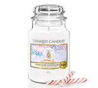 Yankee Candle Vela aromática en tarro grande de Snow Globe Wonderland | Velas de larga duración: hasta 150 h | Regalos perfectos para mujeres
