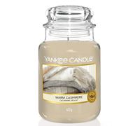 Yankee Candle Vela aromática en tarro grande de Warm Cashmere | Velas de larga duración: hasta 150 h | Regalos perfectos para mujeres