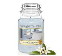 Yankee Candle Vela perfumada | A Calm & Quiet Place vela en tarro grande | Velas de larga duración: hasta 150 h | Regalo ideal para mujer