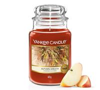 Yankee Candle Vela perfumada | Autumn Wreath vela en tarro grande | Velas de larga duración: hasta 150 h | Regalo ideal para mujer