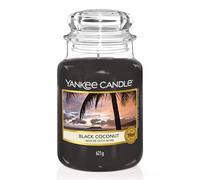 Yankee Candle vela perfumada| Black Coconut vela en tarro grande | Velas de larga duración: hasta 150 h | Regalo ideal para mujer