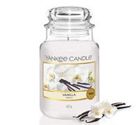 Yankee Candle vela perfumada| Vanilla vela en tarro grande | Velas de larga duración: hasta 150 h | Regalo ideal para mujer