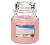 Yankee Candle Vela perfumada | Vela en tarro mediano Pink Sands | Velas de larga duración: hasta 75 horas | Regalos para mujeres