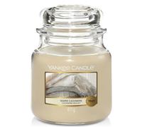 Yankee Candle Vela perfumada | Vela mediana en tarro Warm Cashmere | Tiempo de combustión: hasta 75 horas