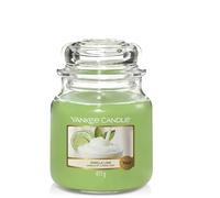 Yankee Candle Vela perfumada | Vela Vanilla Lime en tarro mediano | Tiempo de combustión: hasta 75 horas