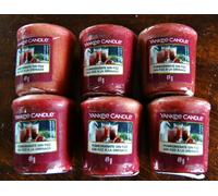 Yankee Candle VOTIVOS, GRANADA GIN FIZZ, lote de 6 unidades, raro