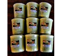 Yankee Candle, VOTIVOS, lima y cilantro, lote de 9 piezas, raro