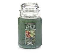 Yankee Candles Balsam & Cedar - Vela 600 g, abeto y cedro, color: verde