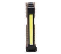 Yanmis Luz de Trabajo LED Recargable con Imán Fuerte y Gancho Retráctil, Ideal para Acampar Al Aire Libre o Usar en Garaje (Caqui)