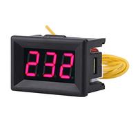 Yanmis Voltímetro, CA 0.36 ″ 70-380V Medidor de Voltaje Pantalla LED Panel de Voltaje Digital Utilizado para CA 220V Prueba de Electricidad de Red, Monitoreo de Voltaje del generador 220v