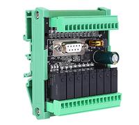 Yanmis WS2N-20MR-232 Módulo de Controlador Lógico Programable, 12 | Tablero de control industrial PLC con interfaz RS232, salida de relé de 5 A, carga de 24 V CC/220 V CA, conteo de alta