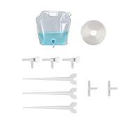 yanwuwa Contenedor para exteriores de 10 L con dispersión, C | Contenedor grande para plantas con controlador para un riego eficaz del patio y cuidado del follaje en interiores y