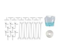 yanwuwa Recipiente para exteriores de 10 L con dispersión, E | Contenedor grande para plantas con controlador para un riego eficaz del patio y cuidado del follaje en interiores y