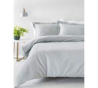 Yard Riva Paoletti Rey Duvet Cover Set Gris Plata Textura De La Armadura De La Galleta 2 X Oxford Frontera Fundas De Almohada Incluye 100% Algodón Lavable A Máquina 230 X 220 Cm (91" X 87" Pulgadas)