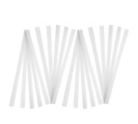 Yardenfun 1 Juego Barras de Etiquetas de Precio de Plástico Transparentes para Tienda Ranura Segura para Papel y Fácil Instalación, Evita Etiquetas se Caigan 30 Unidades