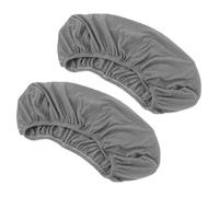 Yardenfun Cubierta para Aire Acondicionado Interior de Pared, Juego de 2 Fundas elásticas de poliéster, diseño Moderno, fácil de Instalar, Uso en dormitorios y Salas, protección contra