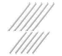 Yardwe 10 Unidades Resortes Pequeño Inoxidable Doble Tensión Gancho de Acero de Diseño Resistente para Grapadora y para Proyectos de Manualidades y Reparaciones DIY