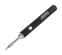 Yardwe 1juego Soldador Recargable con Pantalla LED Digital Voltaje Ajustable Portátil y Ligero para Reparaciones Electrónicas Soldadura de Circuitos y Proyectos DIY Herramienta USB Fácil