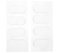 Yardwe 8 Piezas Parachoques de Inodoro Pu para Tapa y Asiento de Inodoro, Amortiguadores Anticolisión Silenciosos, 4,4x2cm, para Familias
