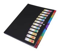 Yardwe Carpeta Organizadora Tipo Acordeón con Múltiples Capas y Gran Capacidad, Material Pp Resistente, para Oficina y Negocios, Carpeta de Archivos Portátil y Segura