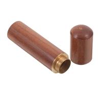 Yardwe Contenedor de Cerillas de Madera Vintage para Guardar Cerillas con Tapa, Diseño Compacto y Elegante, Adecuado para Actividades al Aire y Supervivencia