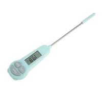 Yardwe Digital Sonda de Acero Inoxidable Pantalla Lcd para para Cocina y Carcasa Abs Color Verde, Adecuado para Medir en Alimentos Sólidos y Líquidos