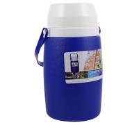 Yardwe Jarra Térmica Portátil 1l con Asa, Cubo para Camping Azul | Pvc, a Prueba de Fugas, Gran Capacidad y Fácil Transporte, para Playa y Camping