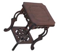 Yardwe Pedestal de Exhibición de Madera para Maceta, Soporte Decorativo | Base para Jardineras, para Té y Florero, Uso en Cafetería o Coche, Pieza Auxiliar de Almacenaje y Soporte