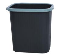 Yardwe Plástico Cubo de Basura Creativo Cuadrado Azul para Cocina | Diseño Anillo de Presión, Estilo Simple, Ahorro de Espacio y Mayor Capacidad, Uso en Escritorio Color Aleatorio