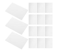 YARNOW 15 Piezas Parche Autoadhesivo Blanco para Revestimiento de Vinilo, | PVC Adhesivo, Corte Personalizado y Acabado Pintable, Retirada sin Residuos, para Paredes, Oficinas y Dormitorios