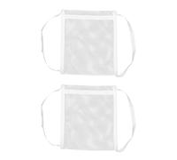 YARNOW 2 Bolsas Reutilizables para Lavar Zapatillas y Tenis en Lavadora, Bolsa Portátil de Poliéster 43x36cm con Cremallera para Uso Doméstico y Viajes