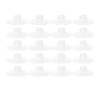 YARNOW 20 Piezas Organizador de Cables Ventosa de Silicona, Diseño Plano de 4.3cm, Clip Abierto para Fácil Instalación y Succión Fuerte en Paredes de Azulejos y Baño