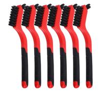 YARNOW 6 Piezas Cepillo para Rascar la Espalda Tortuga Rascador de Caparazón de Tortuga Cepillo de Limpieza de Doble Cara Mango Ergonómico PU PVC y Nylon Rojo para Tanque