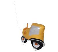 YARNOW Globo de Tractor Inflable para de Cumpleaños Infantiles, Diseño Realista en Aluminio y Plástico, Adecuado para Fiestas Temáticas y Celebraciones