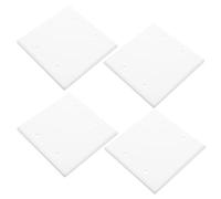 YARNOW Juego de 4 Placas de Cubierta para Interruptores Eléctricas de PC Diseño Elegante y Material Resistente al Calor para Uso en Hogar y Oficina